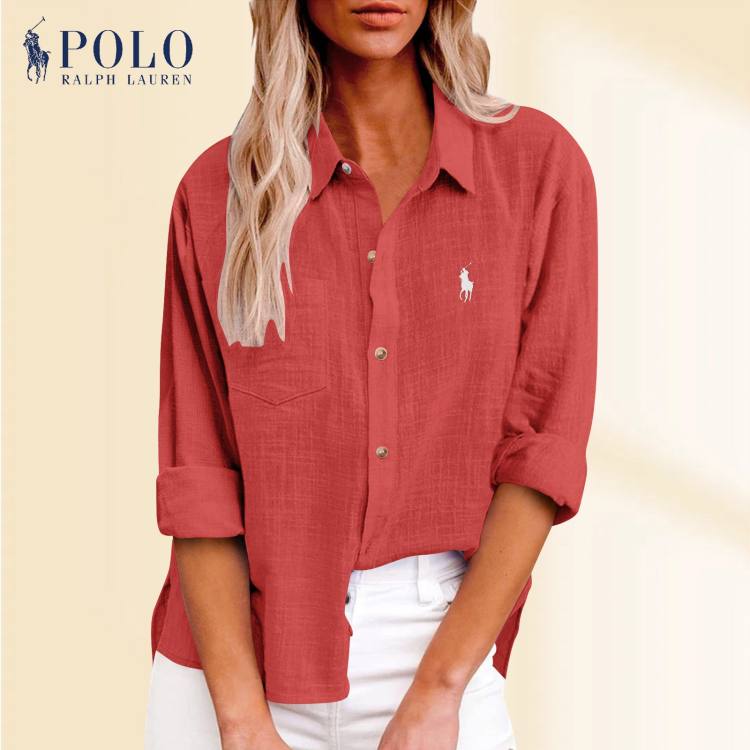Camisa RL - ¡Estilo elegante e informal con un 70% de descuento!