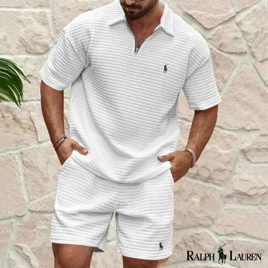 Conjunto texturizado Midtown de Ralph Lauren™