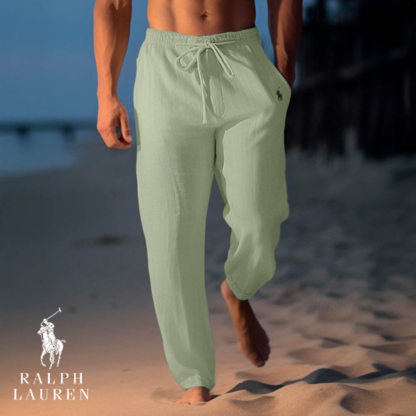 Pantalón RL en lino - Colección Solstice Luxe
