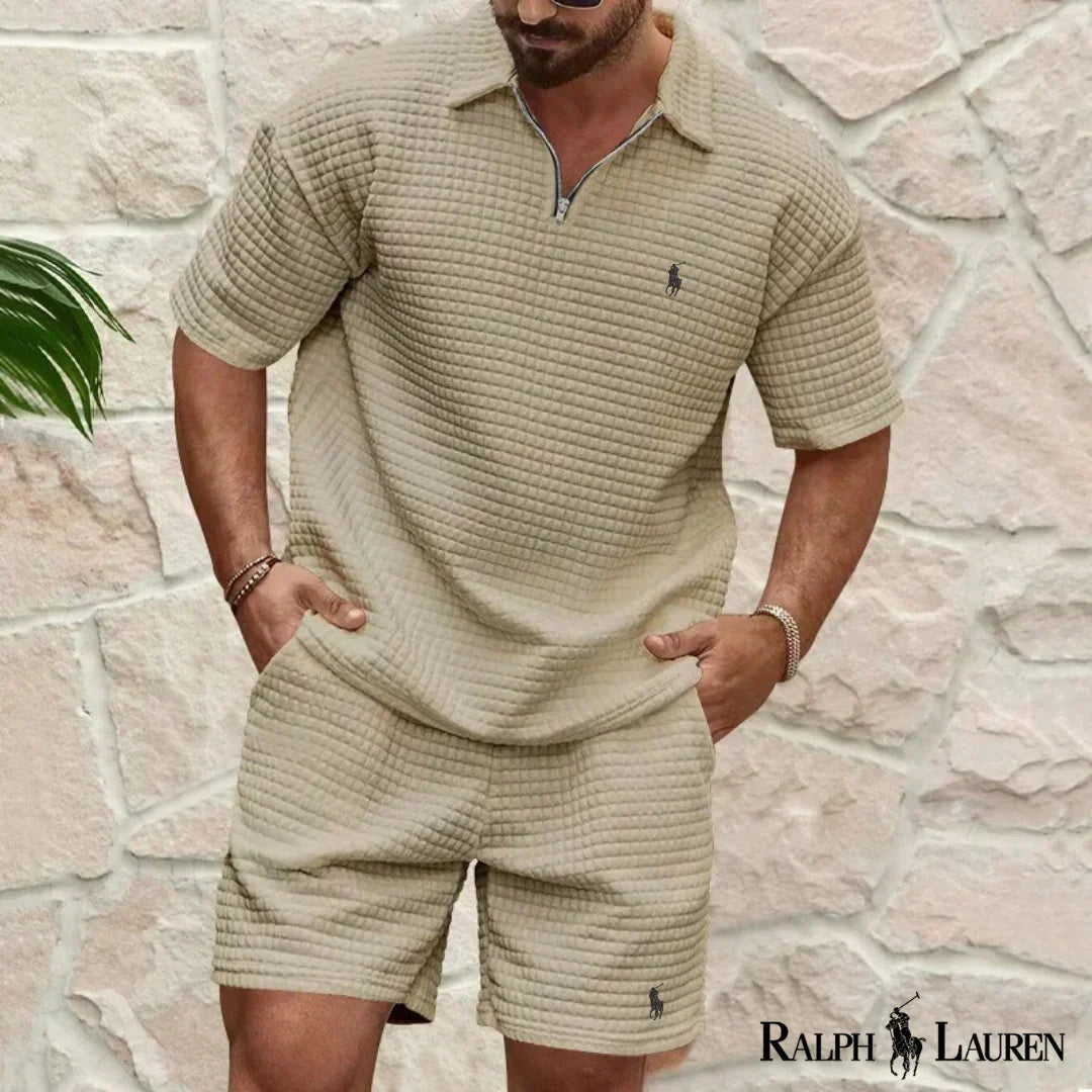 Conjunto texturizado Midtown de Ralph Lauren™