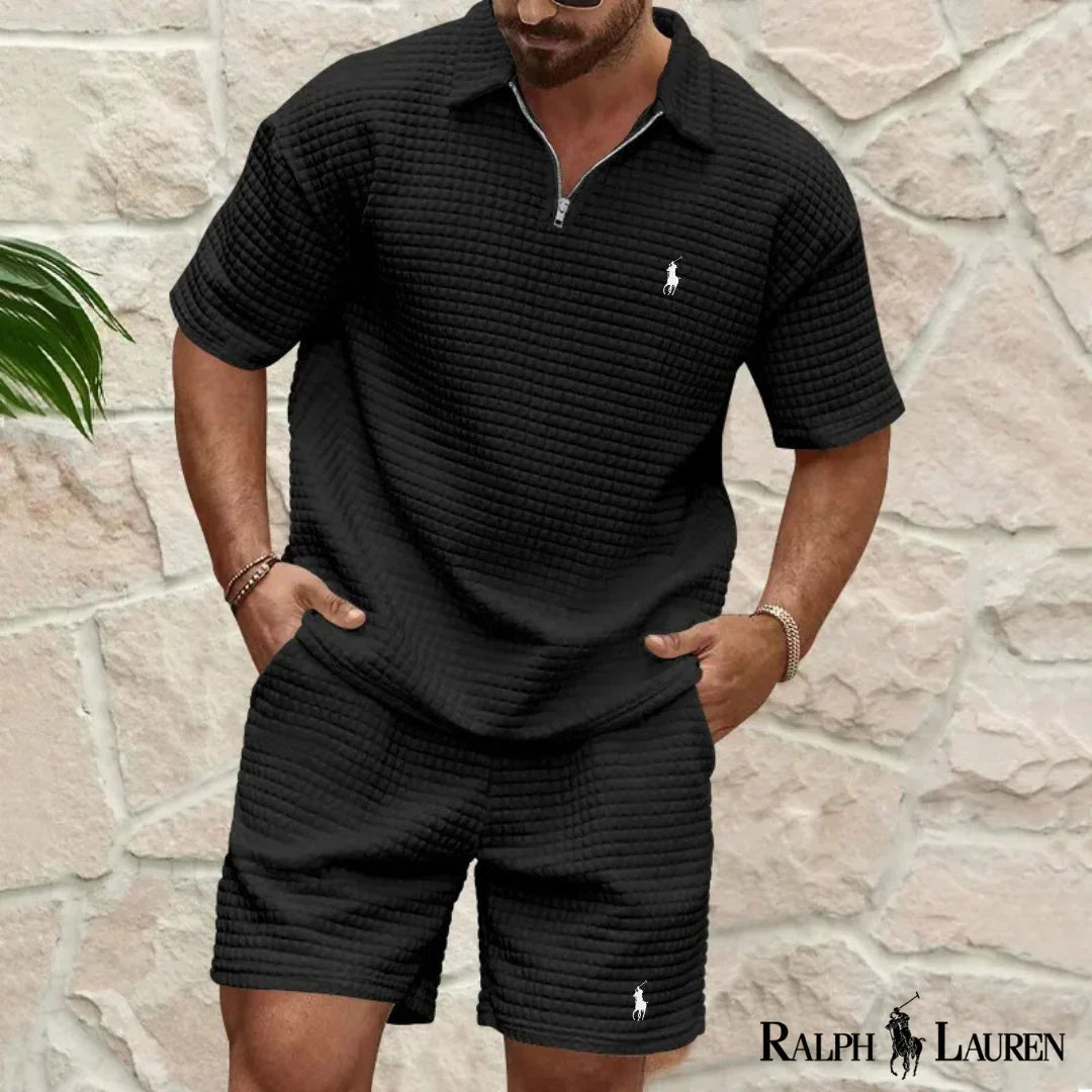 Conjunto texturizado Midtown de Ralph Lauren™