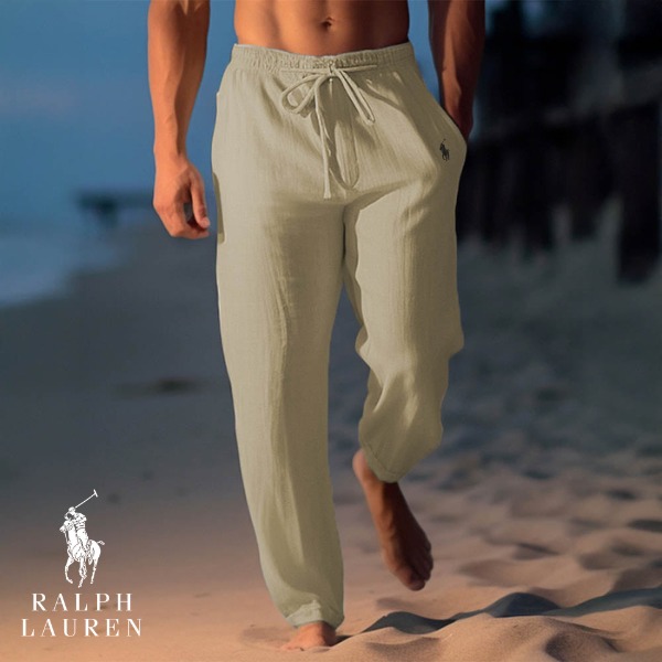 Pantalón RL en lino - Colección Solstice Luxe