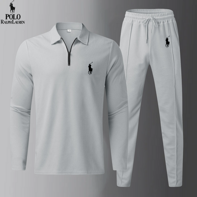 Conjunto de suéter de dos piezas para hombre - Estilo casual RL®