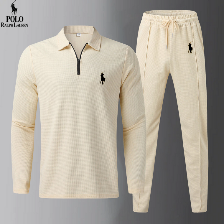 Conjunto de suéter de dos piezas para hombre - Estilo casual RL®