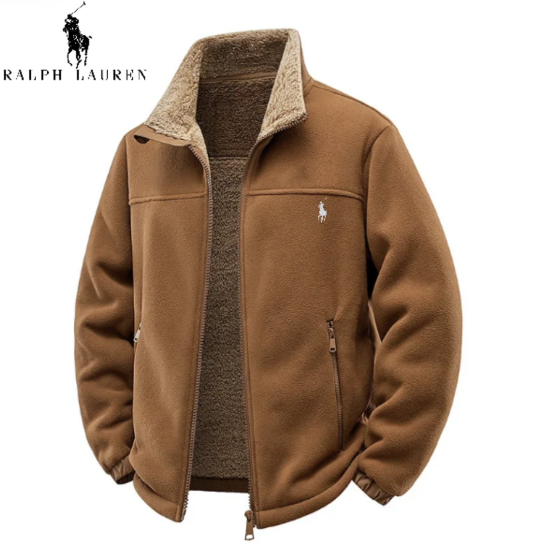RL | Chaqueta polar cálida para hombre