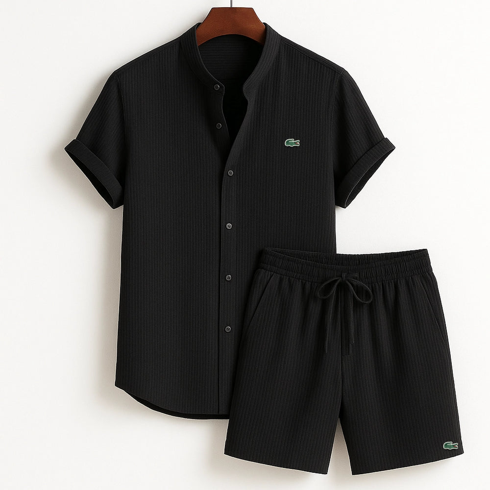 LACOSTE | CONJUNTO DE LUJO PARA HOMBRE (2 PIEZAS)