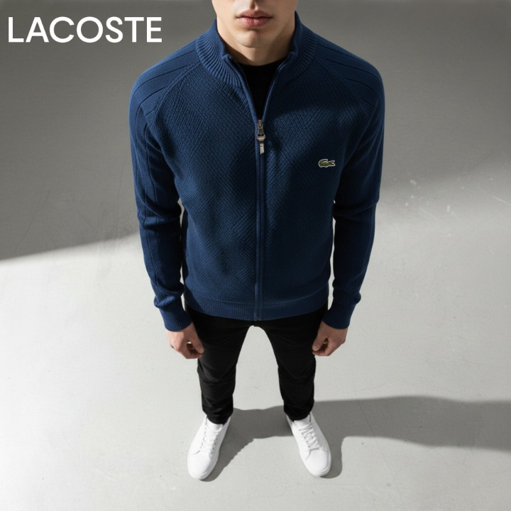 Sweat zippé texturé pour homme LC || Soldes de liquidation