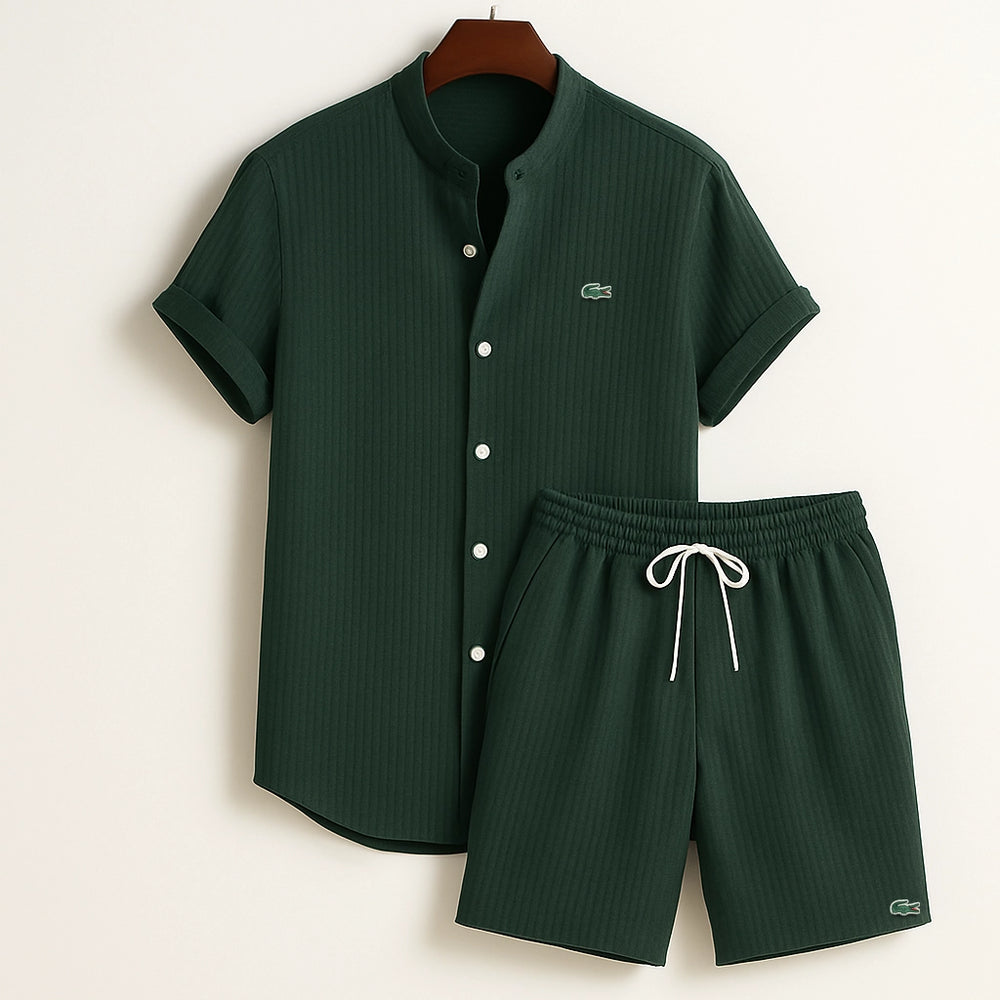 LACOSTE | CONJUNTO DE LUJO PARA HOMBRE (2 PIEZAS)