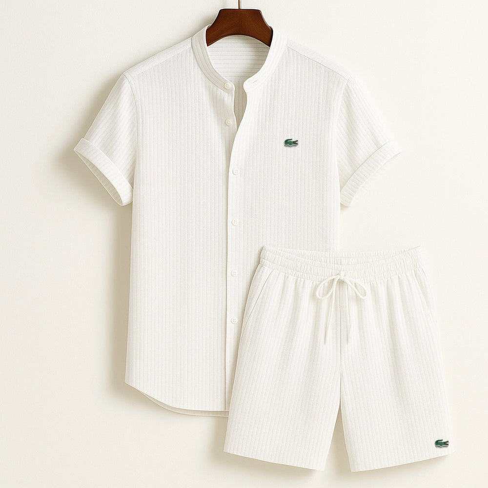 LACOSTE | CONJUNTO DE LUJO PARA HOMBRE (2 PIEZAS)